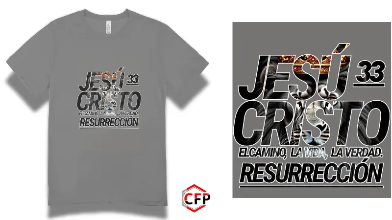 Suéter con diseño cristiano de unión de fe, sublimación para grupo o individual, ropa con simbolismo CopyFast&Print.